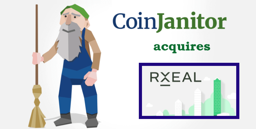 rxeal acquired by coinjanitor